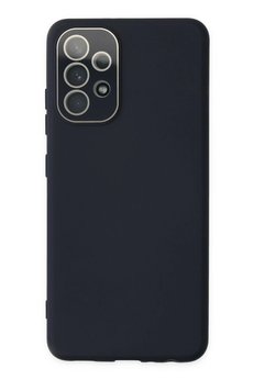 CepteToptan Samsung Galaxy A33 5G Kılıf Lansman Glass Kapak - Lacivert - DROPX9813-7619
