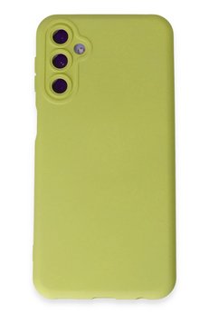 CepteToptan Samsung Galaxy M14 5G Kılıf Nano içi Kadife Silikon - Sarı - DROPX5587-5469