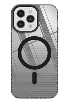 CepteToptan iPhone 12 Pro Max Kılıf Beta Magneticsafe Silikon - Siyah - DROPX7057-2330