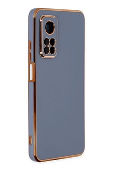MertUS Xiaomi Mi 10T Kılıf Volet Silikon - Mavi