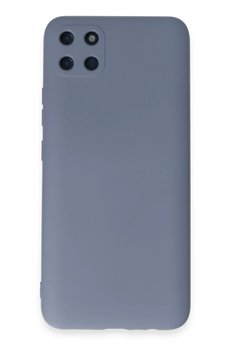 CepteToptan Realme C11 Kılıf Nano içi Kadife Silikon - Gri - DROPX7498-1830
