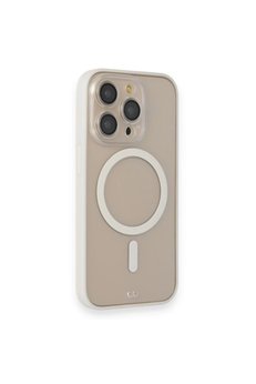 CepteToptan iPhone 14 Pro Kılıf Grand Magneticsafe Kapak - Beyaz - DROPX9886-2050