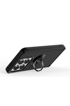 CepteToptan Xiaomi Mi 15 Kılıf Montreal Yüzüklü Silikon Kapak - Yeşil - DROPX1464-2186