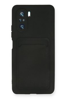 CepteToptan Xiaomi Mi 11i Kılıf Kelvin Kartvizitli Silikon - Siyah - DROPX1067-7320