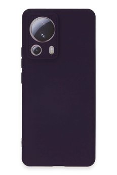 CepteToptan Xiaomi Mi 13 Lite Kılıf Nano içi Kadife Silikon - Mor - DROPX5999-6727