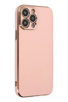 CepteToptan iPhone 14 Pro Max Kılıf Volet Silikon - Pembe - DROPX1885-4798