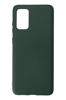 CepteToptan Samsung Galaxy S20 Plus Kılıf Nano içi Kadife Silikon - Koyu Yeşil - DROPX1478-1749