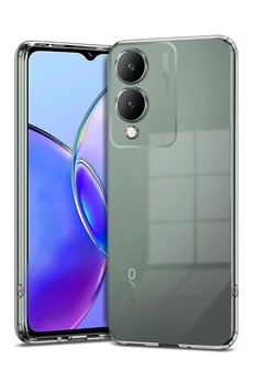 CepteToptan Vivo Y17S Kılıf Lüx Şeffaf Silikon - DROPX1541-9371