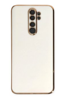 CepteToptan Xiaomi Redmi Note 8 Pro Kılıf Volet Silikon - Beyaz - DROPX5435-5325