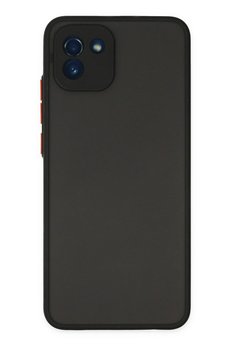 CepteToptan Samsung Galaxy A03 Kılıf Montreal Silikon Kapak - Siyah - DROPX7091-3604