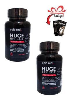 Adoil Huge Effect Erkeklere Özel Destekleyici Takviye 60'lı x 2 ad +Kayganlaştırıcı Jelle