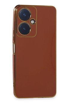 CepteToptan Vivo Y27 Kılıf Volet Silikon - Kırmızı - DROPX2299-5220