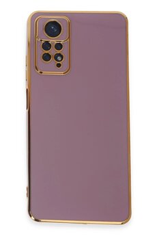 CepteToptan Xiaomi Redmi Note 12 Pro 4G Kılıf Volet Silikon - Mor - DROPX6212-7830