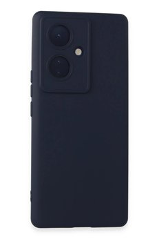 CepteToptan Vivo V29 Lite Kılıf Nano içi Kadife Silikon - Lacivert - DROPX8743-6349