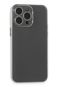 CepteToptan iPhone 15 Pro Max Kılıf Silikon - Şeffaf - DROPX7389-8382