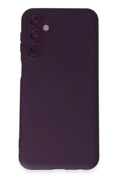 CepteToptan Samsung Galaxy M34 5G Kılıf Nano içi Kadife Silikon - Mor - DROPX6549-3424