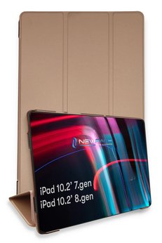 CepteToptan iPad 10.2 (7.nesil) Kılıf Tablet Smart Kılıf - Rose Gold - DROPX8441-2340