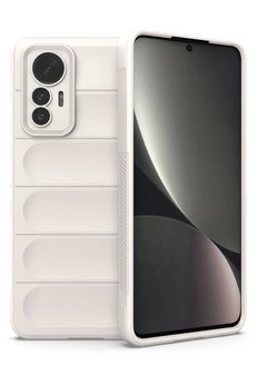 CepteToptan Xiaomi Mi 12 Lite Kılıf Optimum Silikon - Krem - DROPX6034-4214