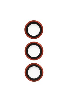 CepteToptan Samsung Galaxy S23 Metal Kamera Lens - Kırmızı - DROPX7617-8536