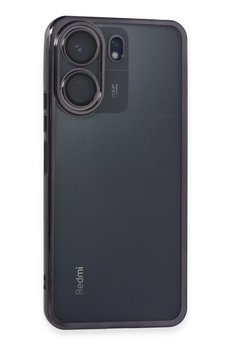 CepteToptan Xiaomi Redmi 13C Kılıf Lensli Silikon - Mor - DROPX2739-2360