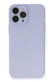 CepteToptan iPhone 13 Pro Max Kılıf Silikon - Mor - DROPX7195-7014