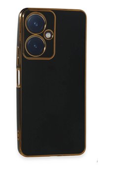 CepteToptan Vivo Y27 Kılıf Volet Silikon - Siyah - DROPX2850-7455