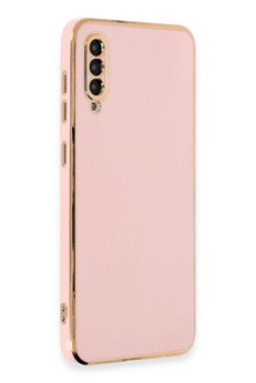 CepteToptan Samsung Galaxy A50 Kılıf Volet Silikon - Pembe - DROPX2668-9587