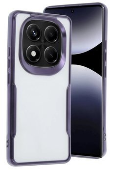 CepteToptan Xiaomi Redmi Note 14 Pro Plus Kılıf Boyi Silikon Kapak - Derin Mor - DROPX1696-4105
