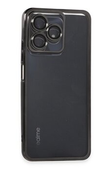 CepteToptan Realme C53 Kılıf Lensli Silikon - Siyah - DROPX8232-9976