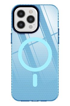 CepteToptan iPhone 12 Pro Max Kılıf Beta Magneticsafe Silikon - Mavi - DROPX3850-1704