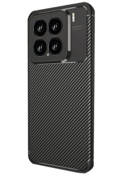 CepteToptan Xiaomi Mi 15 Kılıf Auto Focus Karbon Kapak - Siyah - DROPX3480-7329