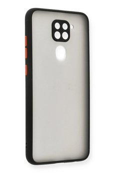 CepteToptan Xiaomi Redmi Note 9 Kılıf Montreal Silikon Kapak - Siyah - DROPX1363-5577