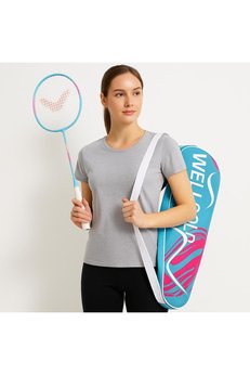 WELLCOLD Badminton Profesyonel Raket Seti Çantalı 3000-2M