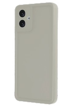 CepteToptan Samsung Galaxy A06 Kılıf Viera Silikon - Krem - DROPX4563-9932