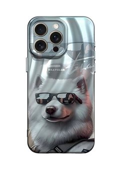 CepteToptan iPhone 14 Pro Kılıf Crew Desenli Kapak - Köpek - DROPX1499-6452