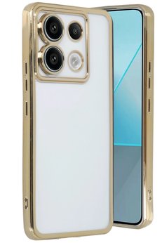 CepteToptan Xiaomi Poco X6 Kılıf Lensli Silikon - Gold - DROPX6979-4992