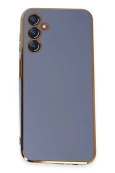 CepteToptan Samsung Galaxy M14 5G Kılıf Volet Silikon - Mavi - DROPX8647-9914