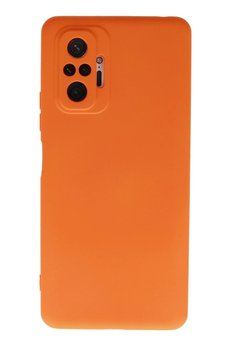 CepteToptan Xiaomi Redmi Note 10 Pro Kılıf Nano içi Kadife Silikon - Turuncu - DROPX1611-5550