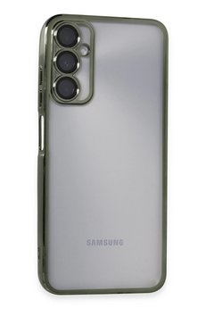CepteToptan Samsung Galaxy A05S Kılıf Lensli Silikon - Yeşil - DROPX1614-2706
