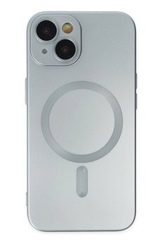 CepteToptan iPhone 14 Plus Kılıf Moshi Lens Magneticsafe Silikon - Sierra Blue - DROPX1058-4881