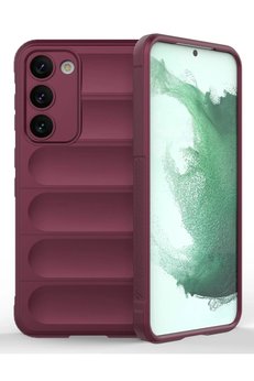 CepteToptan Samsung Galaxy S23 Plus Kılıf Optimum Silikon - Bordo - DROPX8974-7303