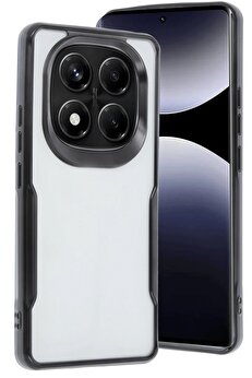 CepteToptan Xiaomi Redmi Note 14 Pro 5G Kılıf Boyi Silikon Kapak - Siyah - DROPX9128-2828