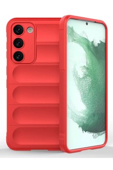 CepteToptan Samsung Galaxy S23 Plus Kılıf Optimum Silikon - Kırmızı - DROPX3132-1506