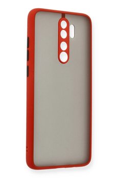 CepteToptan Xiaomi Redmi Note 8 Pro Kılıf Montreal Silikon Kapak - Kırmızı - DROPX8237-6117