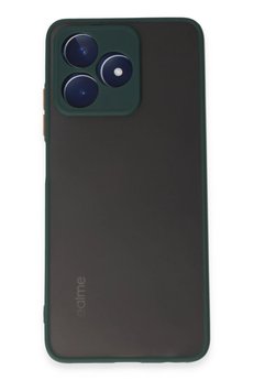 CepteToptan Realme C53 Kılıf Montreal Silikon Kapak - Yeşil - DROPX8104-9255