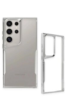CepteToptan Samsung Galaxy S25 Ultra Kılıf Boyi Silikon Kapak - Derin Mor - DROPX7202-6344