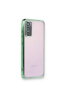 CepteToptan Samsung Galaxy S20 FE Kılıf Lensli Silikon - Yeşil - DROPX5553-3217