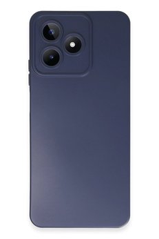 CepteToptan Realme C53 Kılıf Nano içi Kadife Silikon - Lacivert - DROPX9896-9679