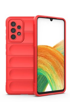 CepteToptan Samsung Galaxy A33 5G Kılıf Optimum Silikon - Kırmızı - DROPX9982-1867