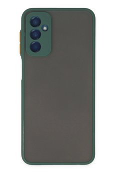 CepteToptan Samsung Galaxy M13 Kılıf Montreal Silikon Kapak - Yeşil - DROPX4202-7173